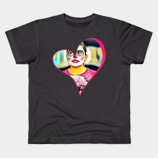 Day of the Dead Halloween (zombie Girl) Kids T-Shirt